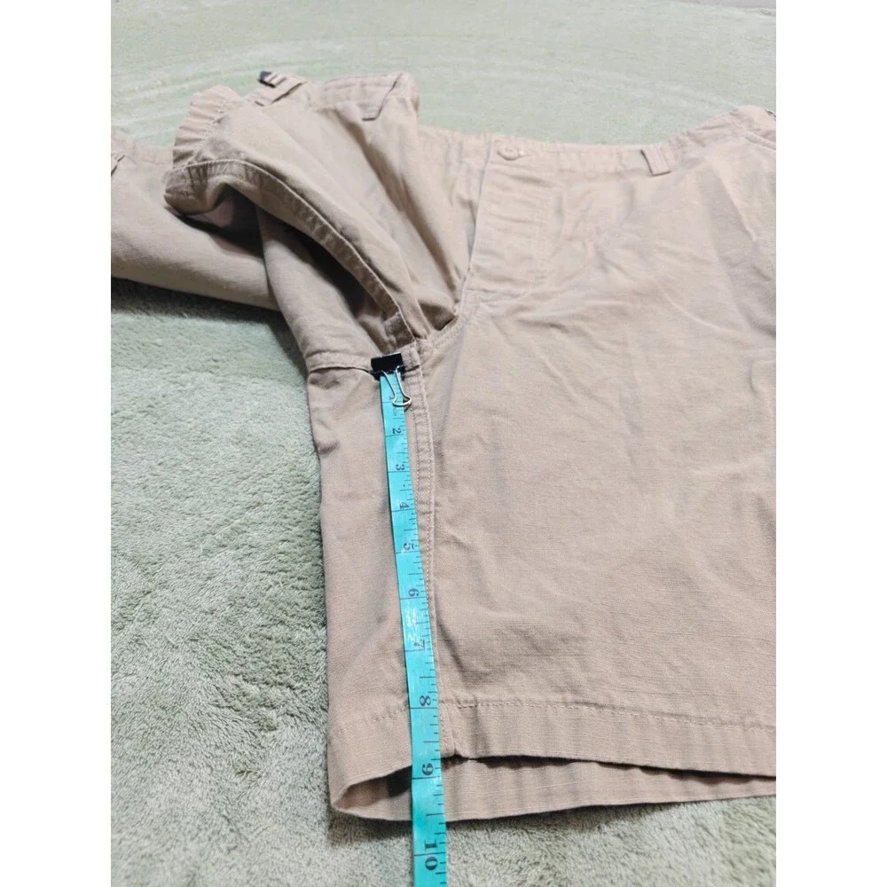 Tru-Spec Mens Cargo Shorts XL Tan Tactical Military Utility 100% Cotton